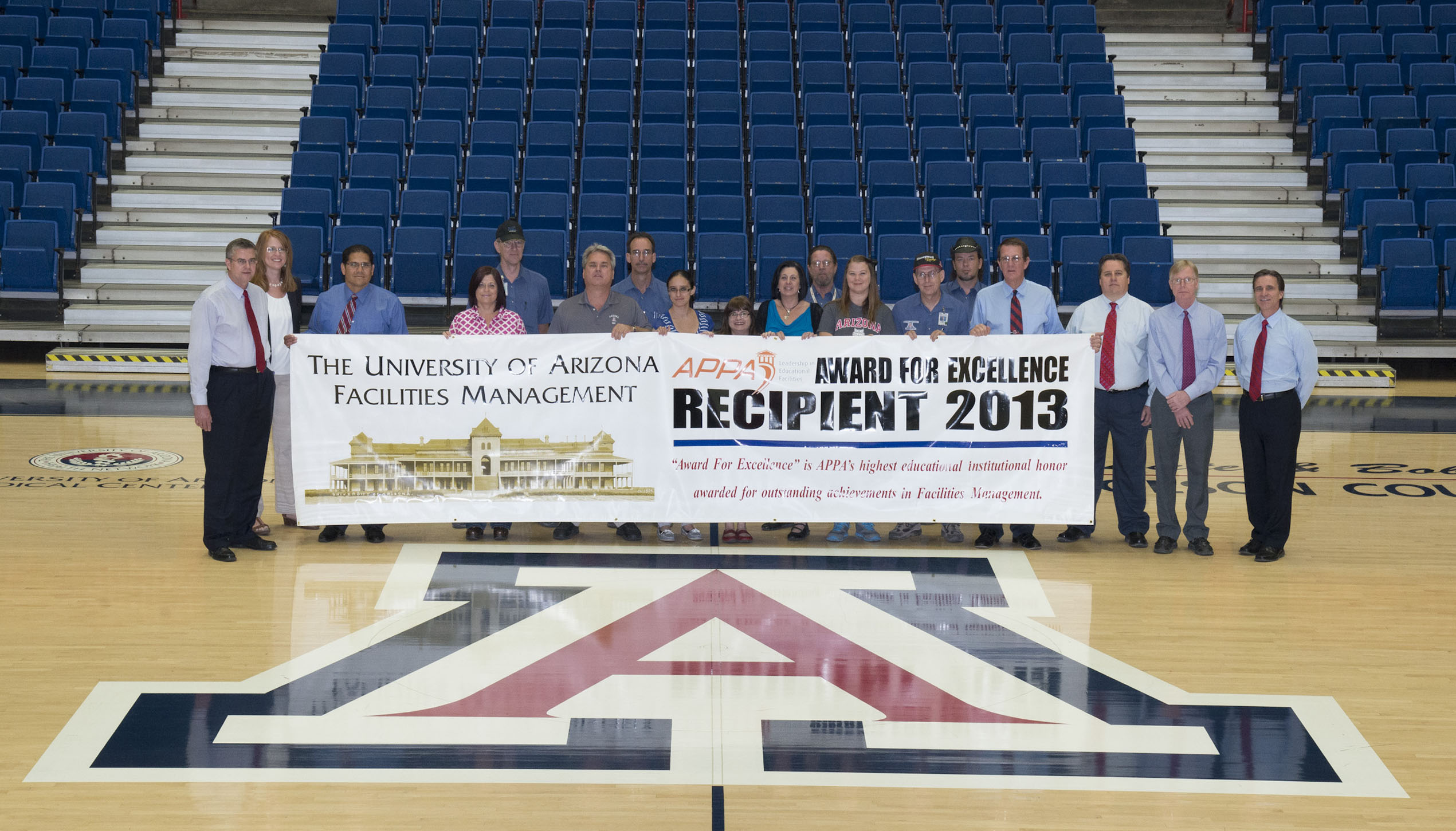 The University Of Arizona Appa Award Of Excellence